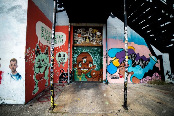 Houston Graffiti 10 by Nancy Calvert